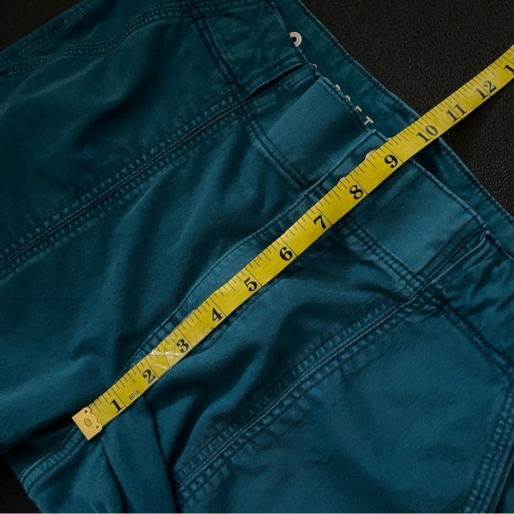 White House Black Market Teal Trousers Pants Size 6 Beaded - Picture 11 of 14